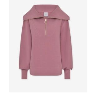 Varley Pink Teddy Jacket